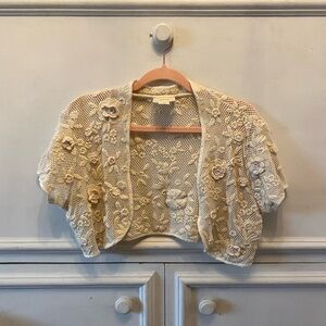 Maeve lace shrug
